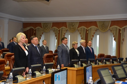 Под руководством Сергея Брилки начала работу юбилейная 50 сессия Законодательного Собрания